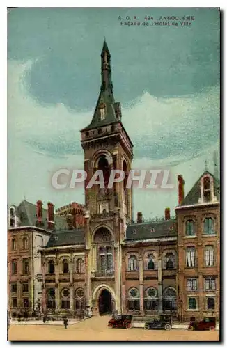 Cartes postales Angouleme Facade de l'Hotel de Ville