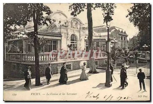 Cartes postales Vichy Le Casino et les Terrasses