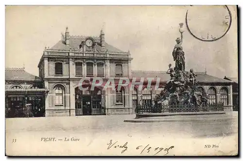 Cartes postales Vichy la Gare