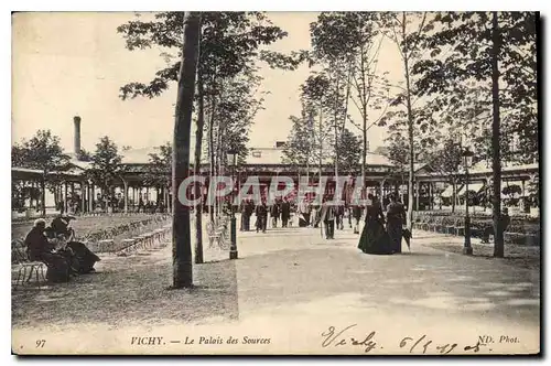 Cartes postales Vichy Le Palais des Sources