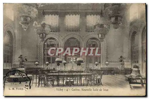 Cartes postales Vichy Casino Nouvelle Salle de Jeux