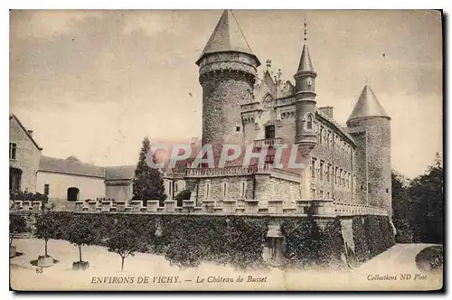 Cartes postales Environs de Vichy Le Chateau de Busset