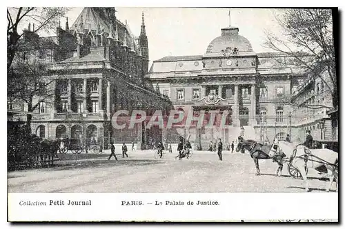 Ansichtskarte AK Collection Petit Journal Paris Le Palais de Justice