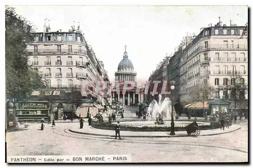 Cartes postales Pantheon Edite par le Bon Marche Paris