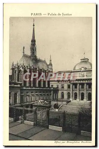 Cartes postales Paris Palais de Justice