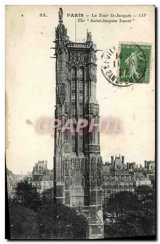 Cartes postales Paris La Tour St Jacques