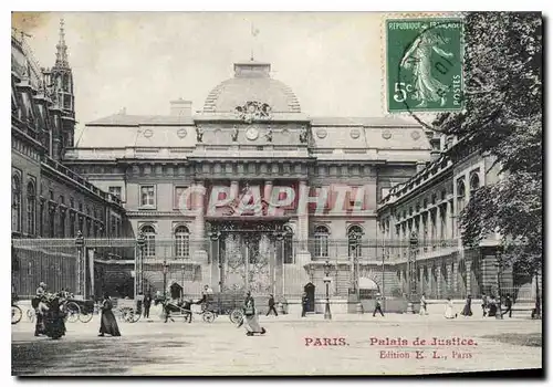 Cartes postales Paris Palais de Justice