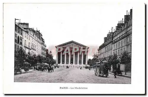 Cartes postales Paris La Madeleine