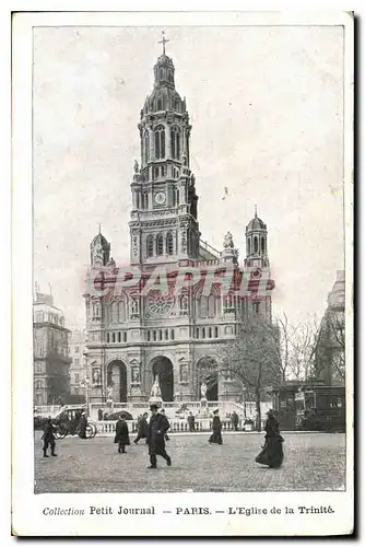 Cartes postales Collection Petit Journal Paris L'Eglise de la Trinite