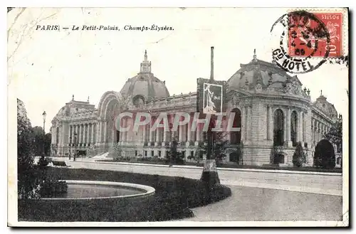 Ansichtskarte AK Paris le Petit Palais Champs Elysees