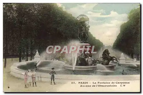 Cartes postales Paris La Fontaine de Carpeaux Avenue de l'Observatoire