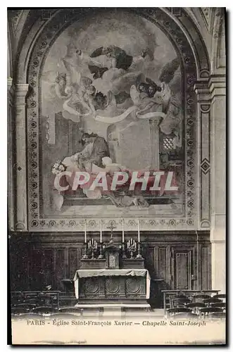 Ansichtskarte AK Paris Eglise Saint Francois Xavier Chapelle Saint Joseph