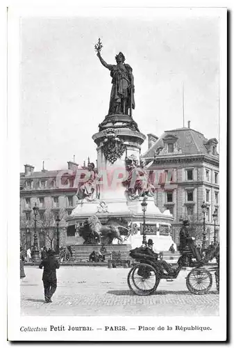 Ansichtskarte AK Collection Petit Journal Paris Place de la Republique