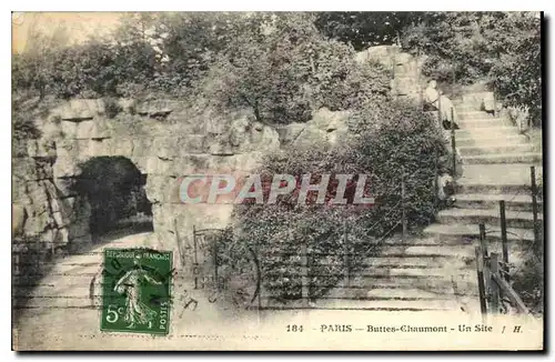 Ansichtskarte AK Paris Buttes Chaumont Un Site