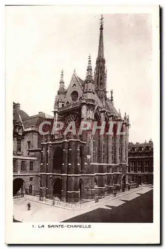 Cartes postales La Sainte Chapelle