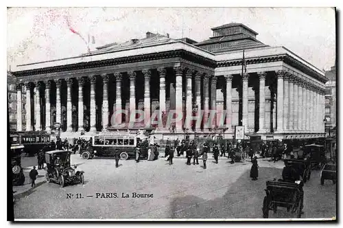 Cartes postales Paris La Bourse