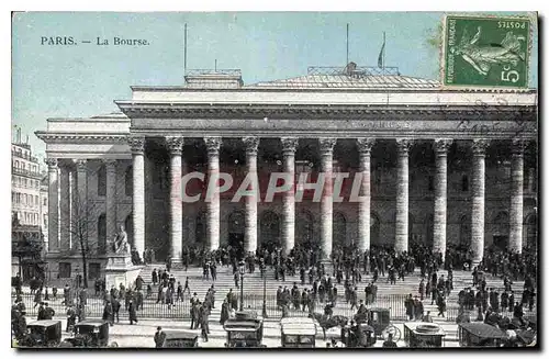 Cartes postales Paris la Bourse