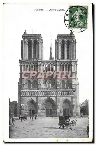 Cartes postales Paris Notre Dame