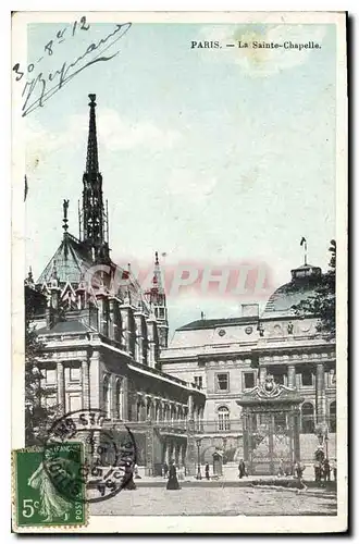 Cartes postales Paris La Sainte Chapelle