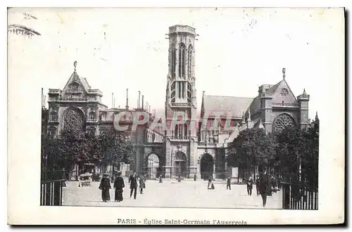 Cartes postales Paris Eglise Saint Germain l'Auxerrois