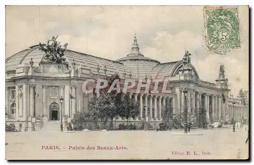 Cartes postales Paris Palais des Beaux Arts