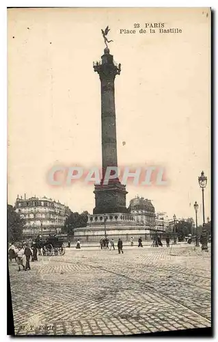 Cartes postales Paris Place de la Bastille