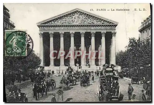 Cartes postales Paris la Madeleine