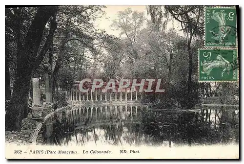 Ansichtskarte AK Paris Parc Monceau la Colonnade