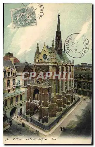 Cartes postales Paris la Sainte Chapelle