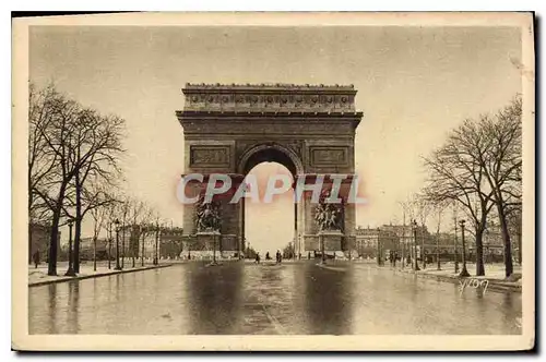 Ansichtskarte AK Paris en Flanant l'Arc de Triomphe