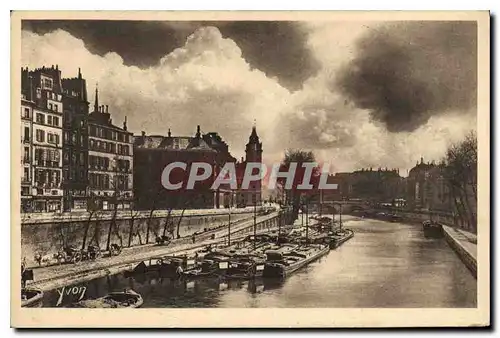 Cartes postales Paris en Flanant Qui des grands Augustins