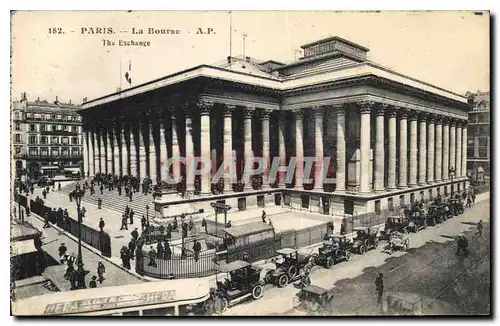 Cartes postales Paris la Bourse