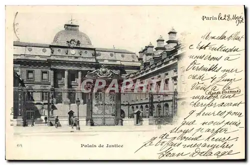 Cartes postales Paris Palais de Justice