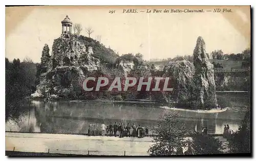 Ansichtskarte AK Paris le Parc des Buttes Chaumont