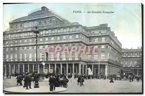 Cartes postales Paris La Comedie Francaise