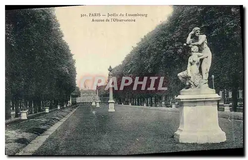 Ansichtskarte AK Paris Jardin du Luxembourg Avenue de l'Observatoire