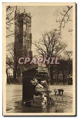 Ansichtskarte AK Paris en flanant La Tour St Jacques