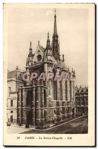 Cartes postales Paris La Sainte Chapelle