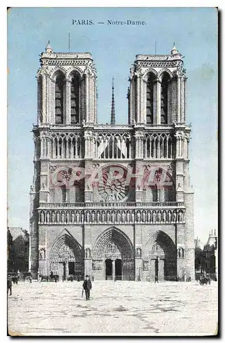 Cartes postales Paris Notre Dame