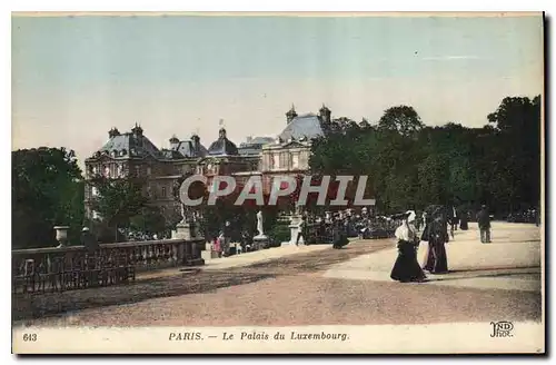 Cartes postales Paris Le Palais du Luxembourg