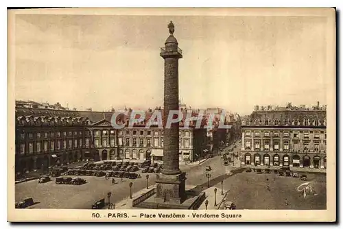 Cartes postales Paris Place Vendome