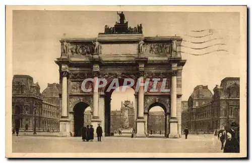 Ansichtskarte AK Paris en flanant L'Arc de Triomphe du Carrousel