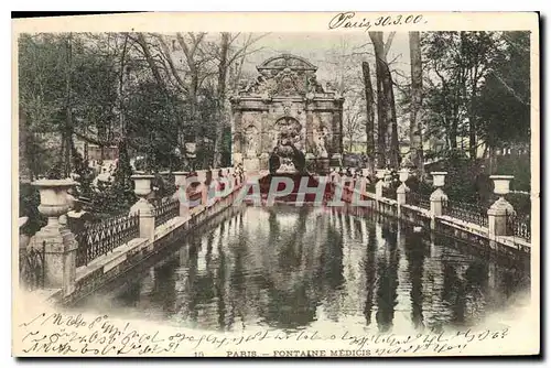 Cartes postales Paris Fontaine Medicis