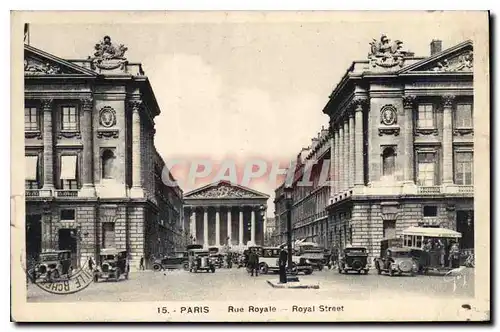 Cartes postales Paris Rue Royale