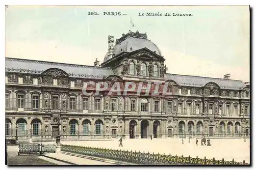 Cartes postales Paris Le Musee du Louvre