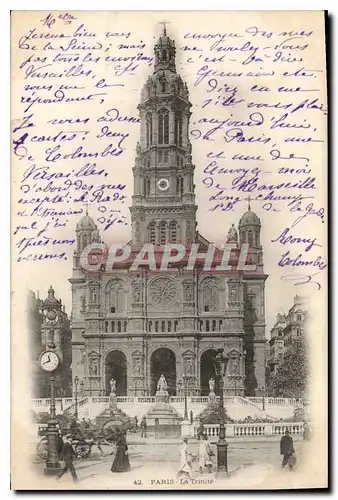 Cartes postales Paris la Trinite