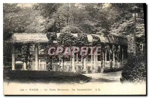 Ansichtskarte AK Paris le Parc Monceau la Naumachie