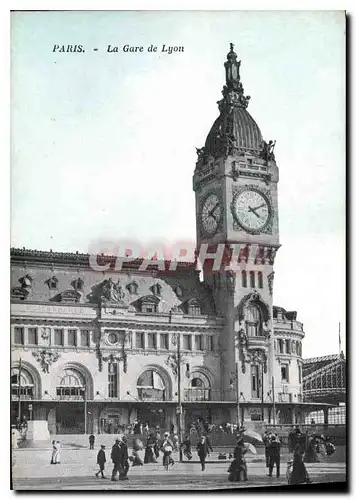 Cartes postales Paris La Gare de Lyon