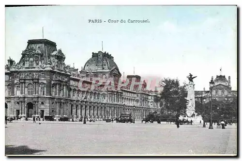 Ansichtskarte AK Paris Cour du Carrousel