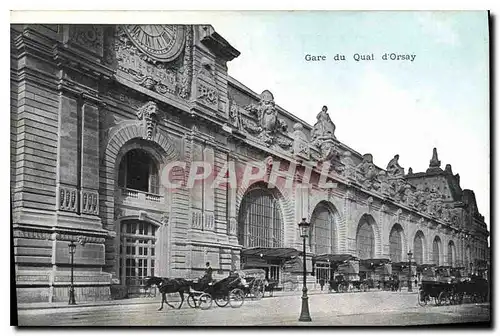 Ansichtskarte AK Paris Gare du Quai d'Orsay